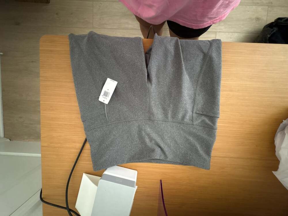 Old Navy Powersoft High-Rise Leggings, Gray Heather, Medium
